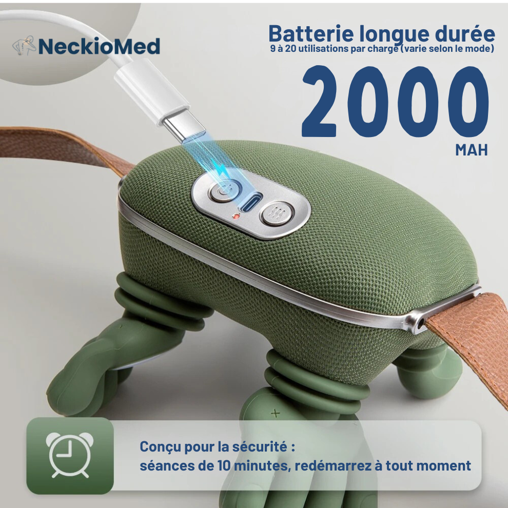 Multi-Zone Electric Massager — Neck, Shoulders, Back & Legs