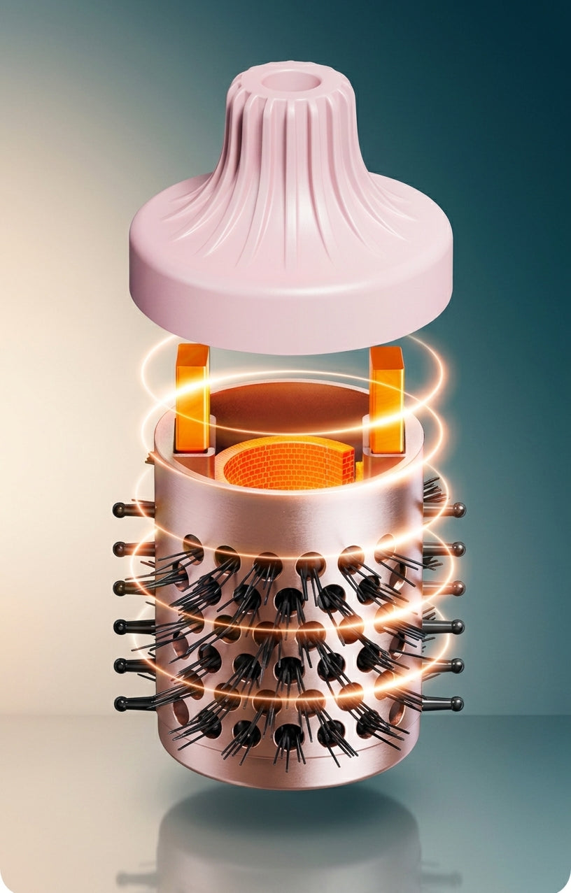 Ionic technology. Even, responsive heat.