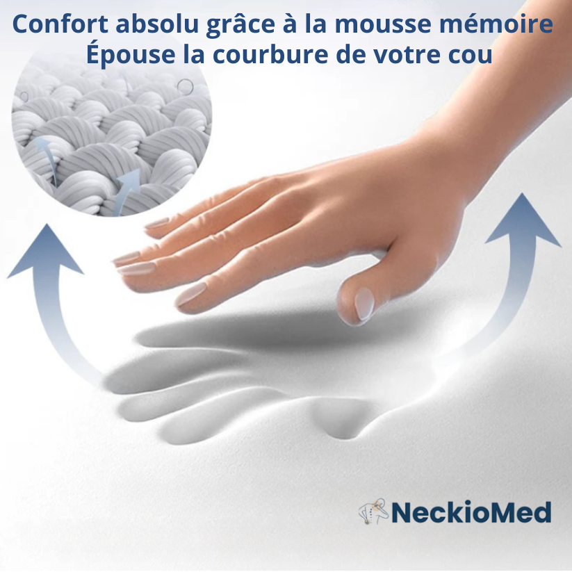 NeckioMed™ Heated Vibrating Cervical Pillow