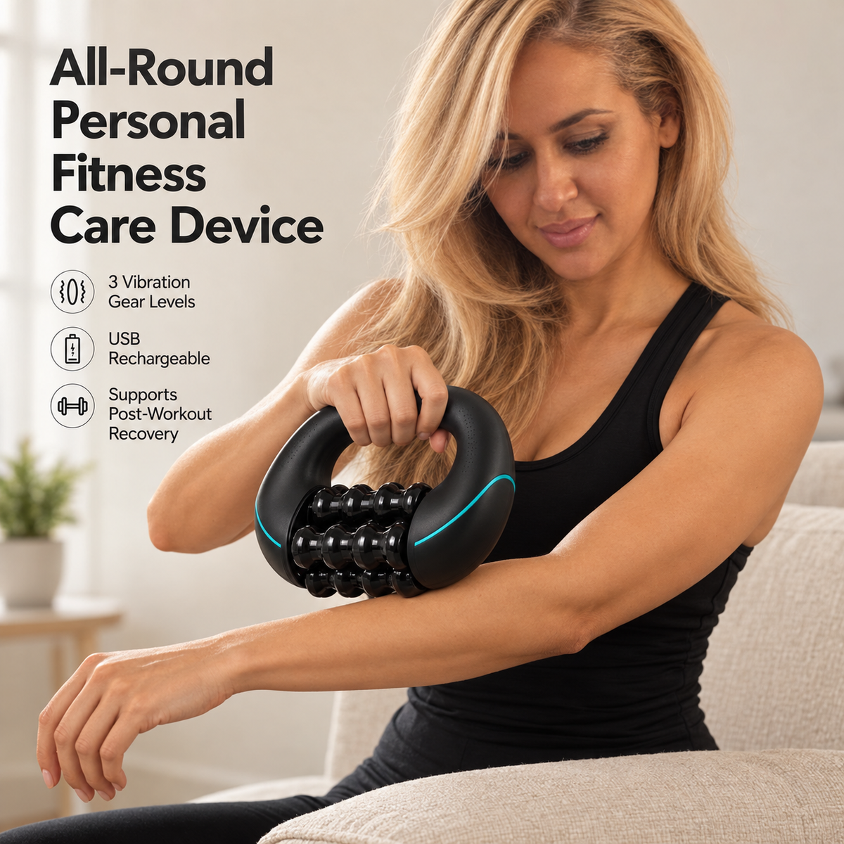 Silmorae RollEase™ rolling massager