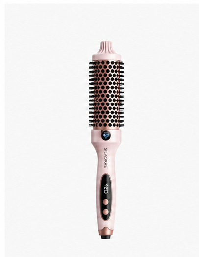 Silmorae pink thermal styling brush